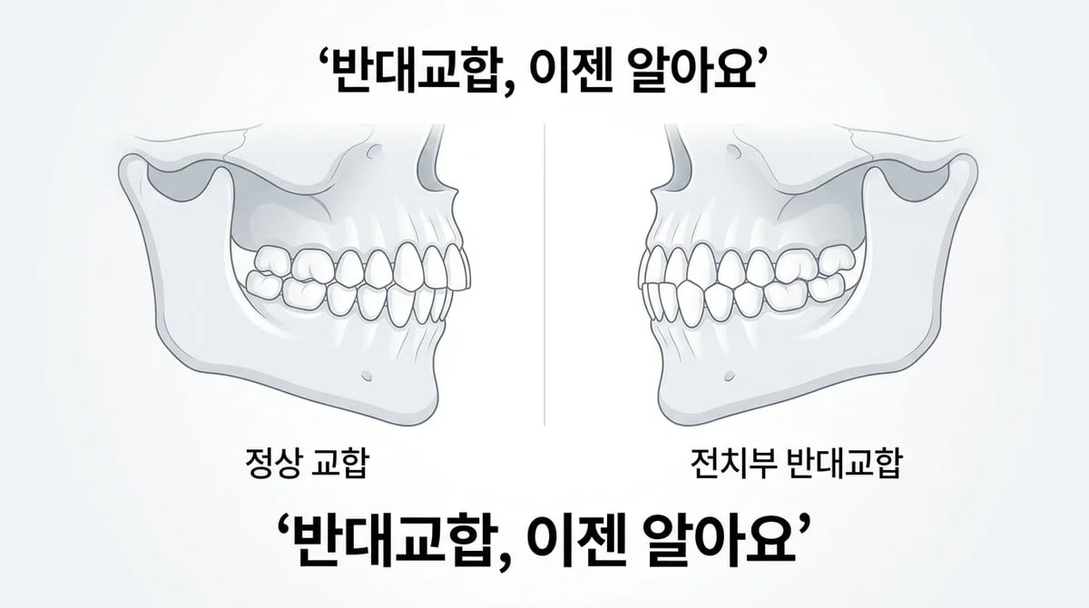 반대교합이란? 부분 반대교합의 숨겨진 증상과 구강 영향 이해