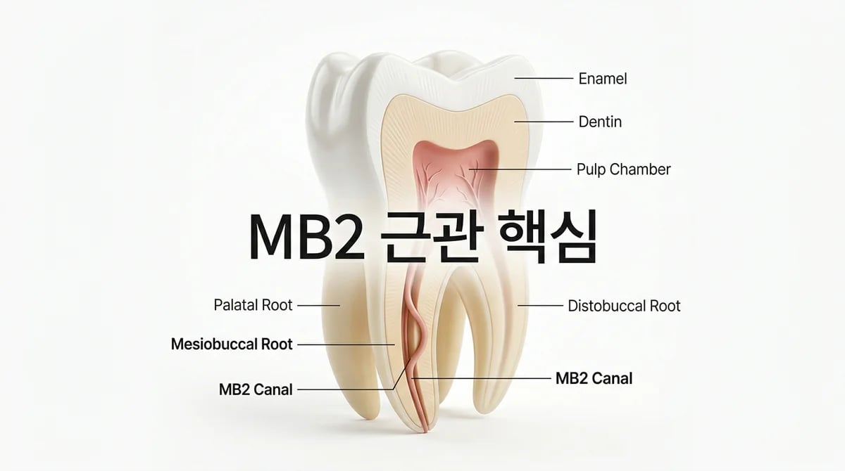 휘어진 MB2 근관: 성공적인 신경치료를 위한 핵심 전략