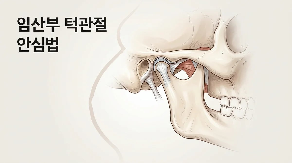 임산부 턱관절 불편감: 임신 주수별 안전 관리 가이드