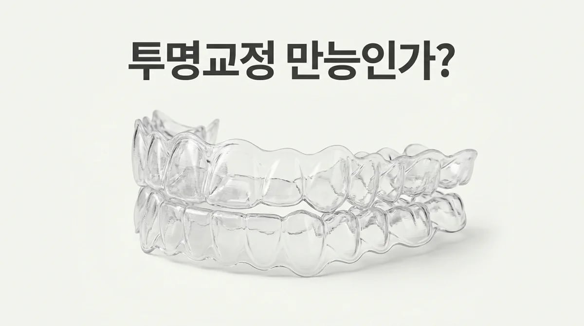 투명교정(인비절라인)의 가능성과 한계: 부정교합 유형별 적합성 분석