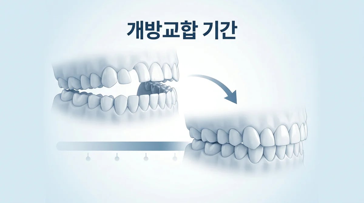 개방교합 교정 기간: 얼마나 걸릴까? 치료 계획 이해하기