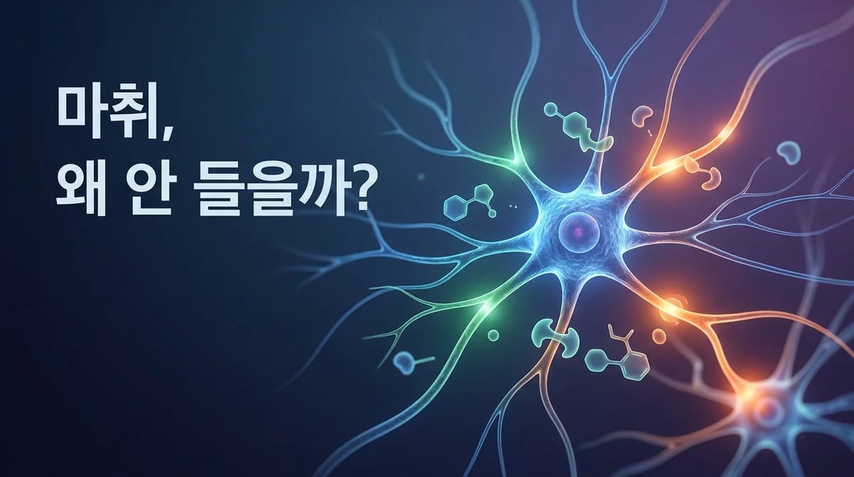 치과 마취가 잘 안 듣는다면? 원인 3가지와 효과적인 대처법