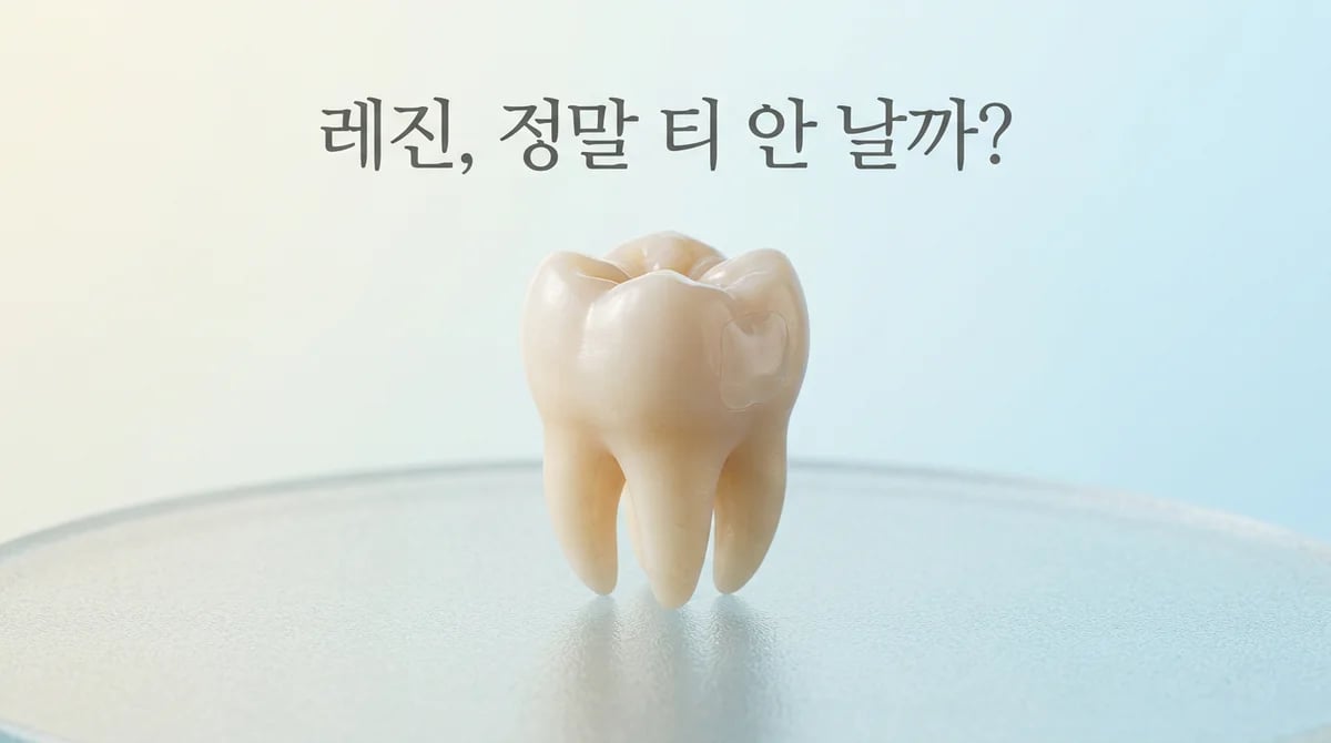 레진 치료 후 심미성: 육안으로 티 날까? 자연치아처럼 보이는 3가지 과학적 원리