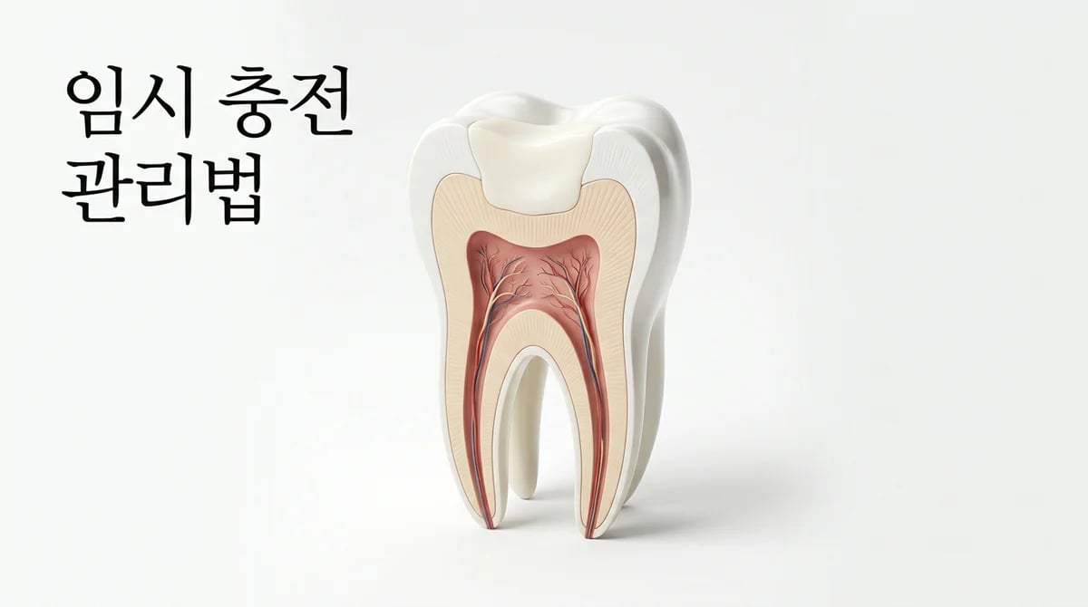 신경치료 후 임시 충전물: 올바른 관리법과 주의사항 가이드