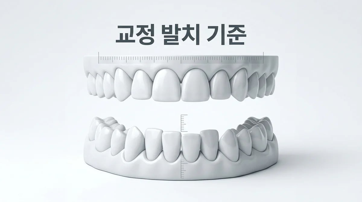 치아 교정 발치, 언제 왜 필요한가? 객관적 진단 기준 분석