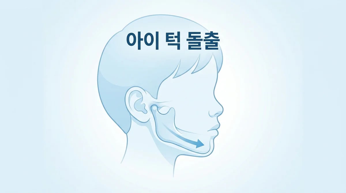 초등학생 턱 돌출? 성장기 주걱턱 유형과 치과 검진 중요성