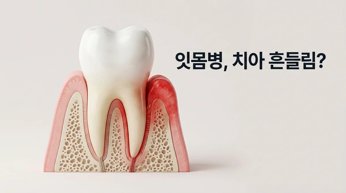 치은염과 치아 흔들림의 연관성: 잇몸 질환 진행 과정 이해하기