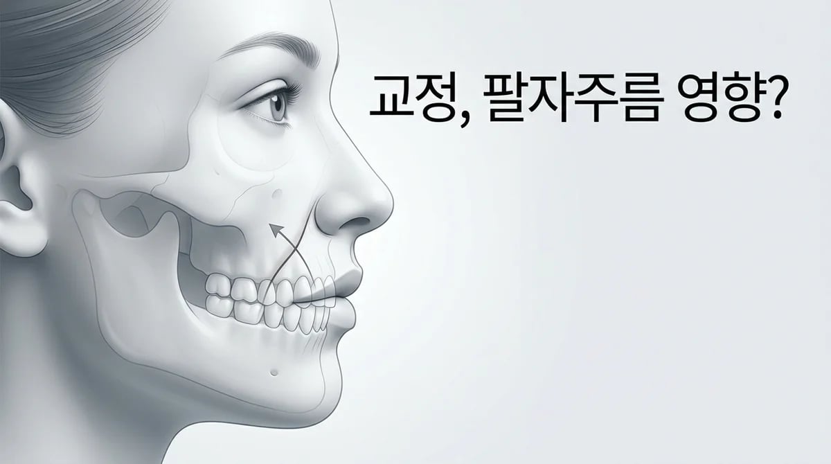 치아 교정, 팔자주름에 미치는 영향: 5가지 오해와 객관적 진실