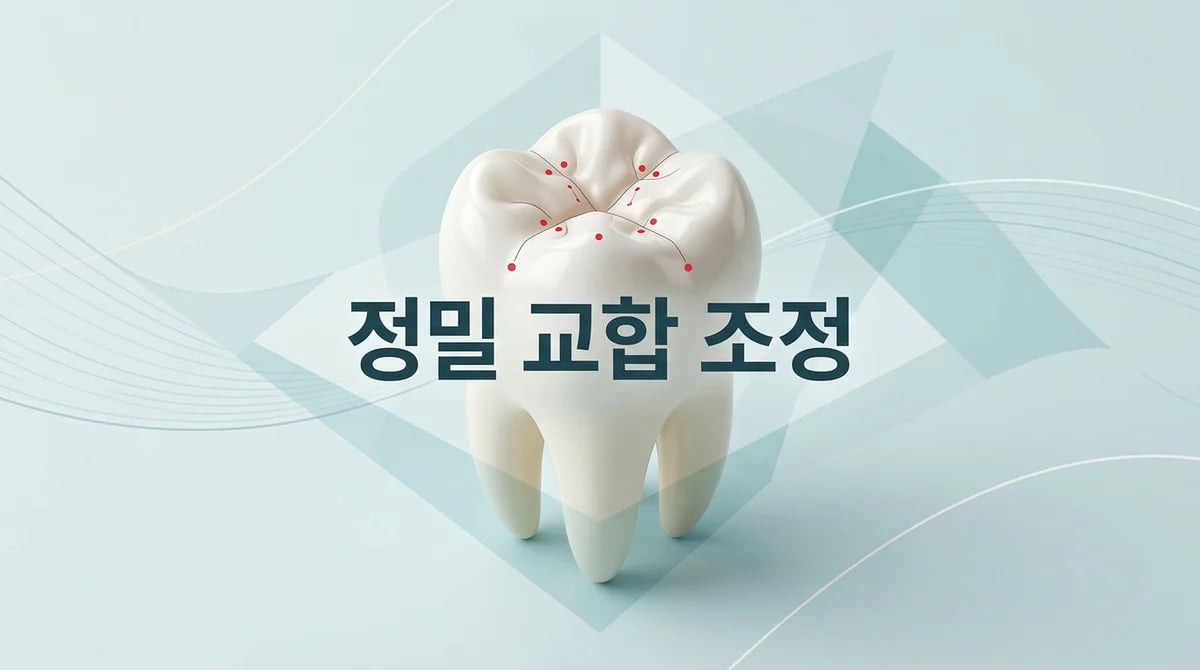 치과 교합 조정, 치아 삭제 걱정 마세요: 통증 없는 정밀 선택적 삭제술