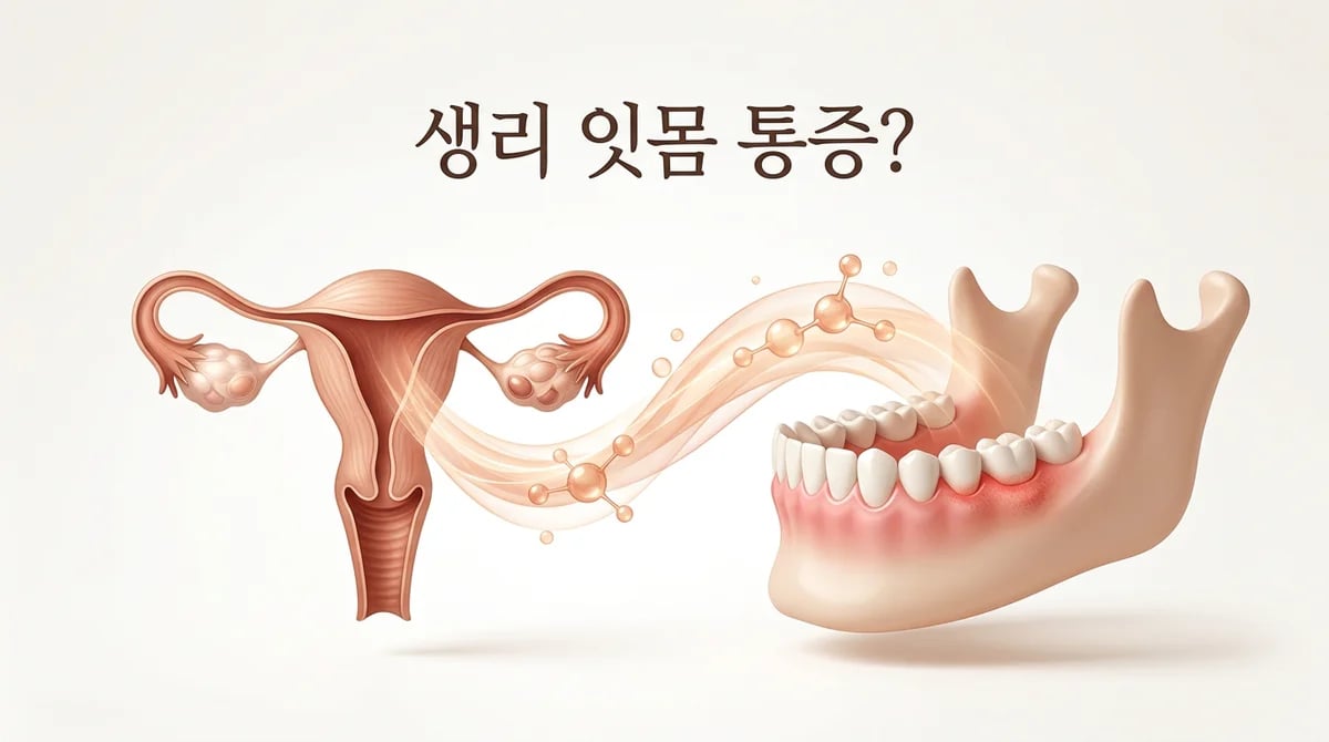 생리 잇몸 통증 원인과 관리법: 호르몬 변화가 미치는 영향 5가지