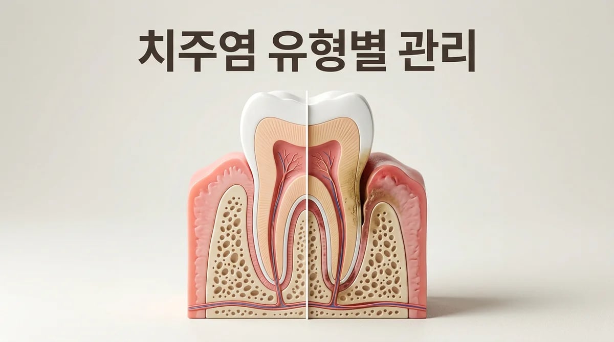 치주염: 잇몸 건강 지키는 유형별 특징과 효과적인 관리법 5가지