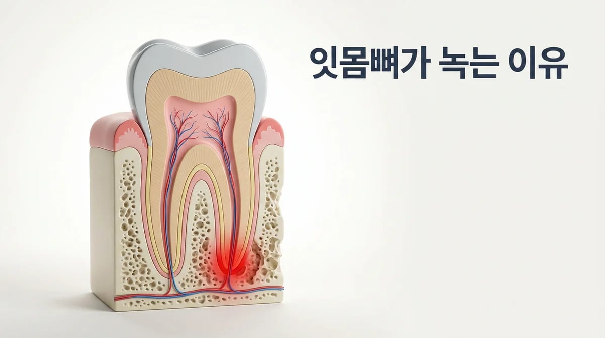 치아 뿌리 염증: 잇몸뼈 손상 과정과 효과적인 치료법