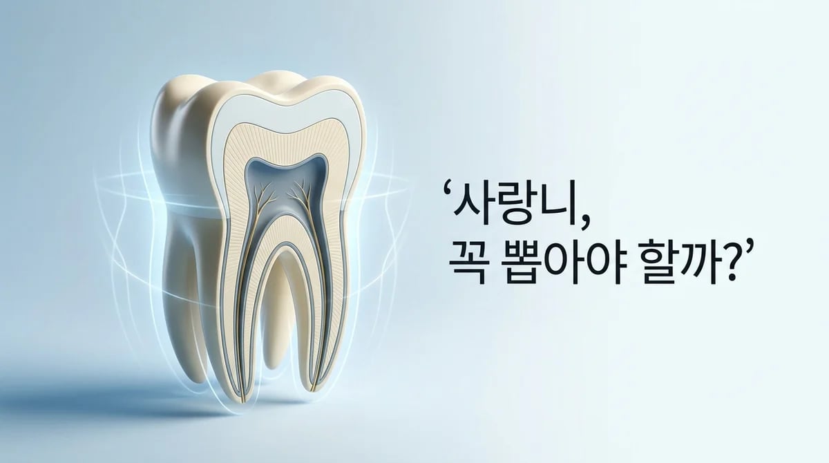 통증 없는 사랑니, 꼭 뽑아야 할까? 발치 결정 5가지 기준