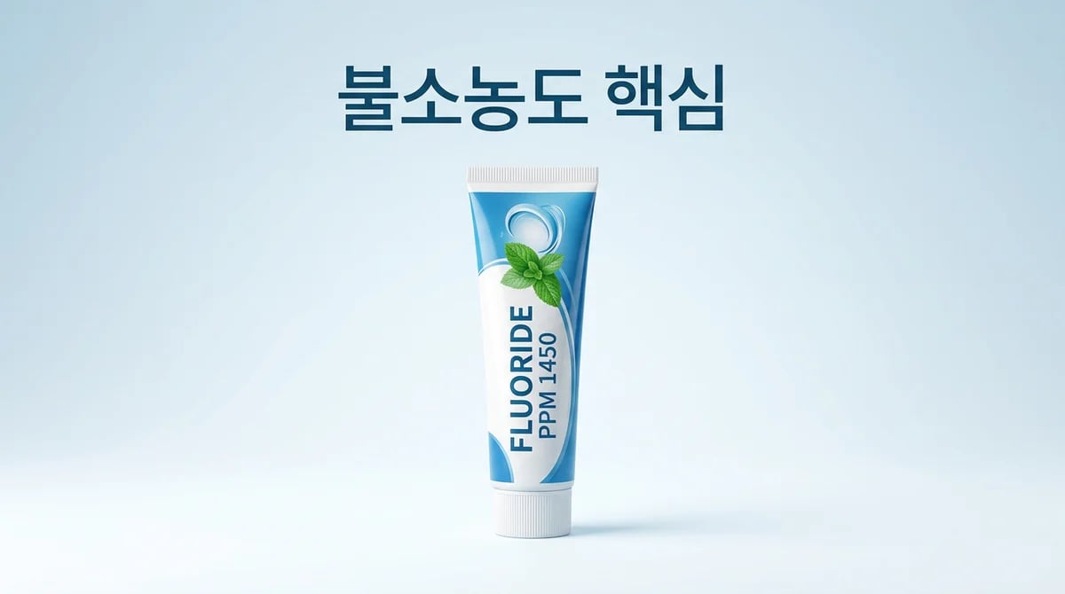 치약 불소 농도, 충치 예방 효과와 연령별 올바른 선택 가이드