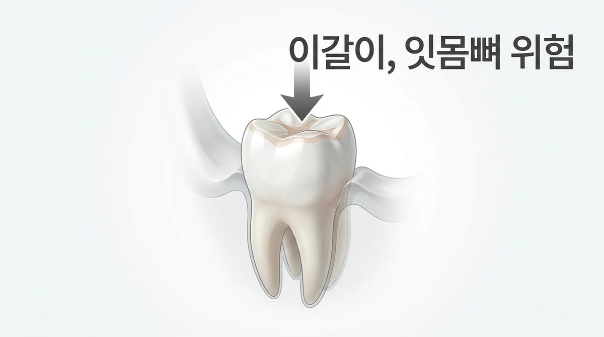 이갈이 습관이 잇몸뼈에 미치는 영향 5가지와 효과적인 관리법