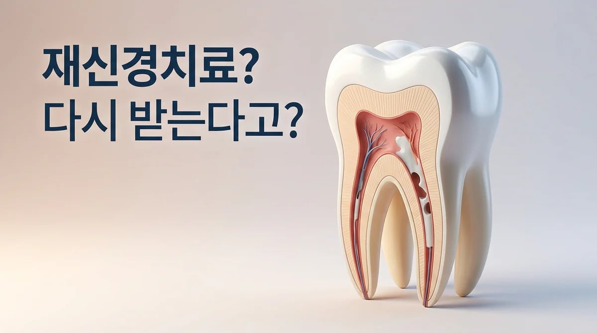 재신경치료, 언제 다시 받아야 할까요? 위험 신호와 정밀 진단