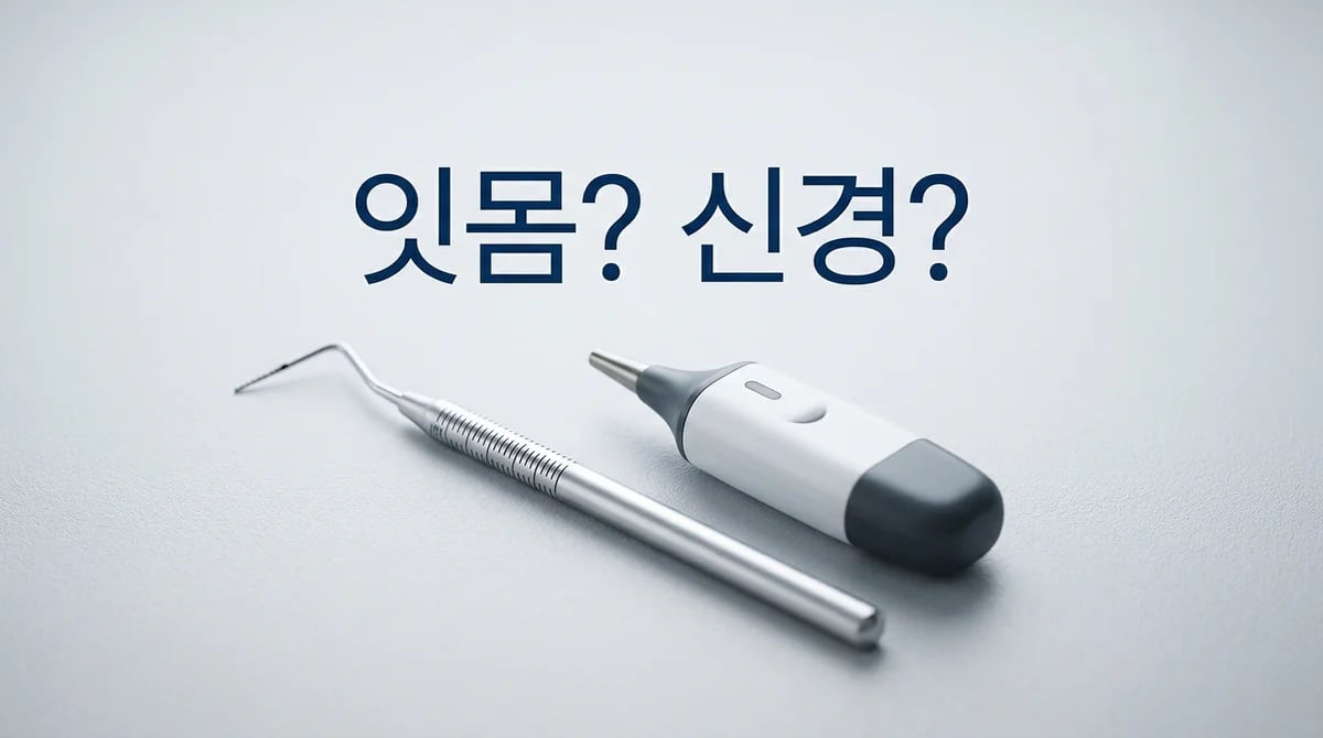 치주낭 검사와 치수 생활 검사: 치과 진단 2가지 핵심 차이점