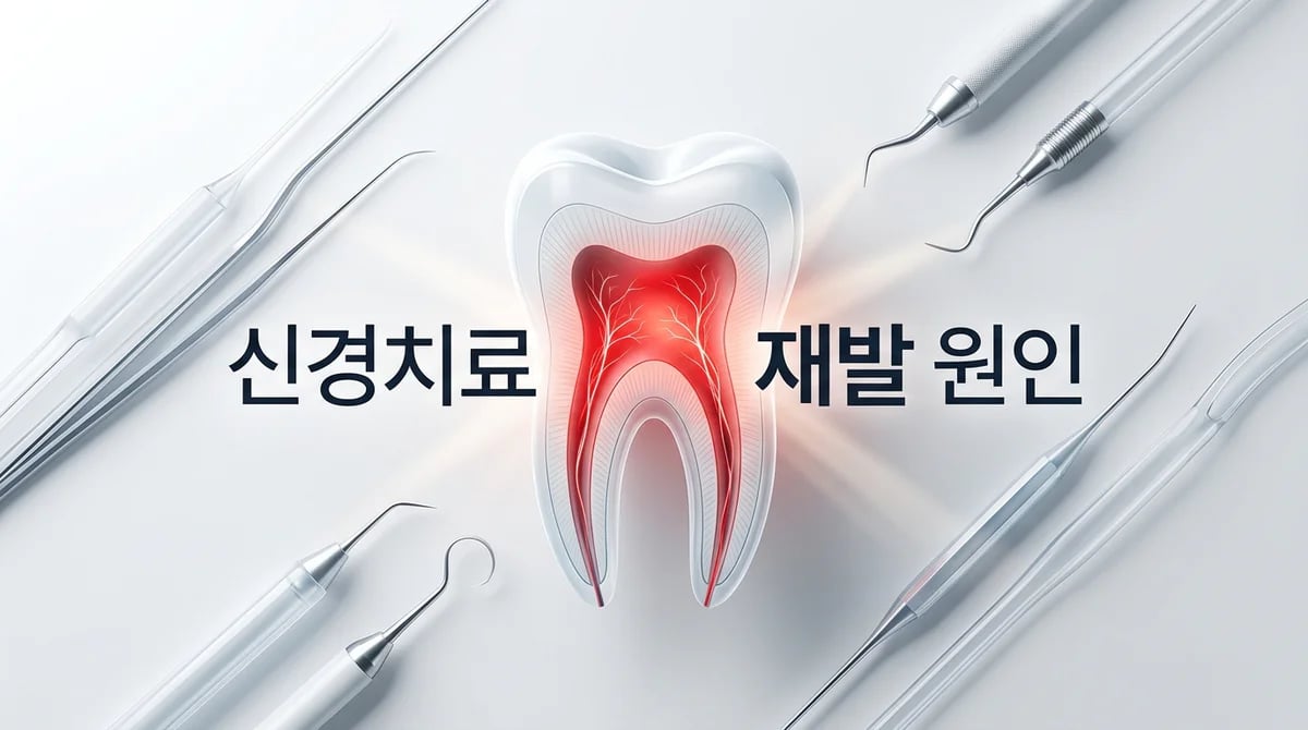 신경치료 후 통증 재발? 재치료가 필요한 4가지 핵심 원인 분석
