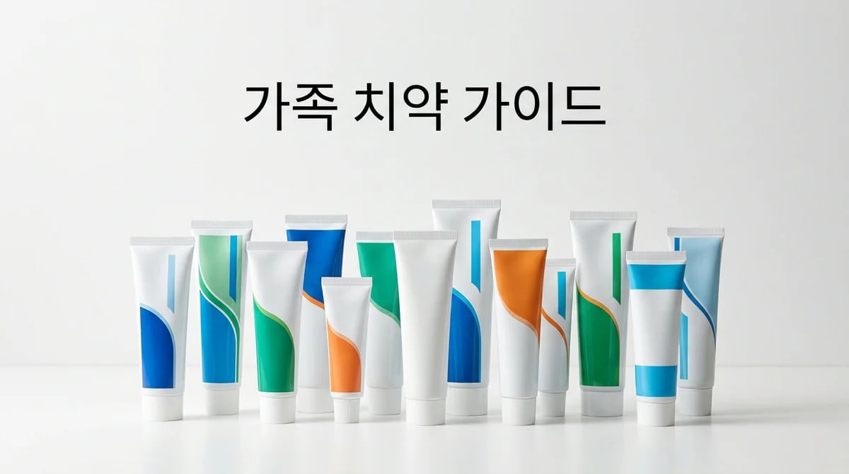 우리 가족을 위한 현명한 치약 선택 가이드: 성분과 불소, 연마도 이해하기