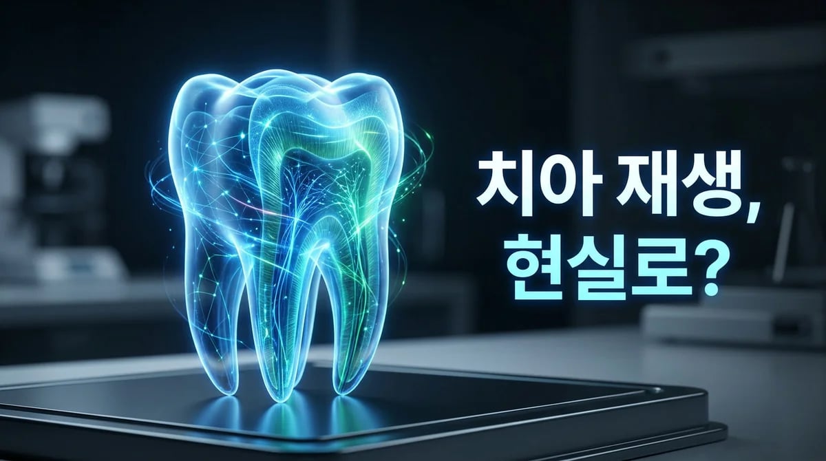 미래 치아 재생 기술: 최신 연구 동향과 치료 가능성