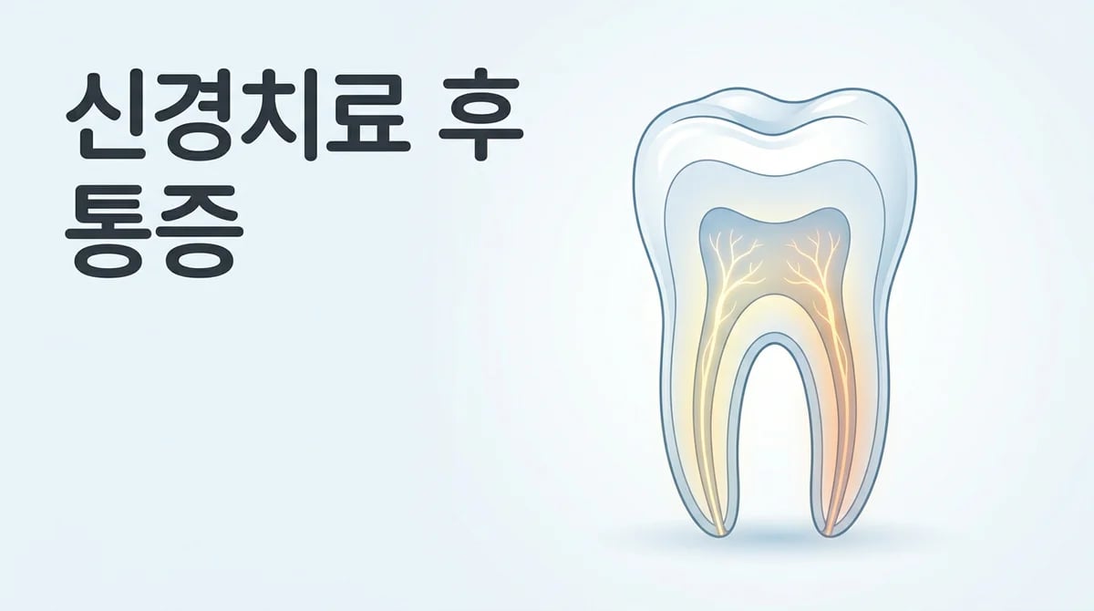 신경치료 1차 후 통증, 왜 발생할까요? | 원인과 치유 과정 이해하기