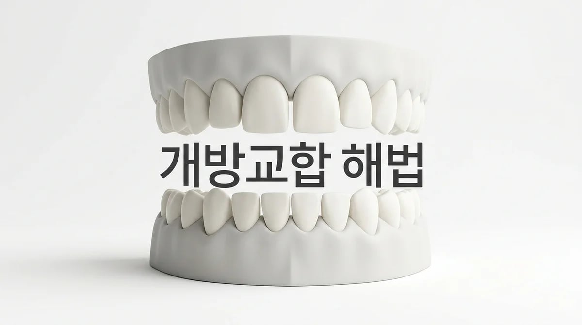 벌어진 앞니와 개방교합: 원인, 기능적 영향, 진단 가이드