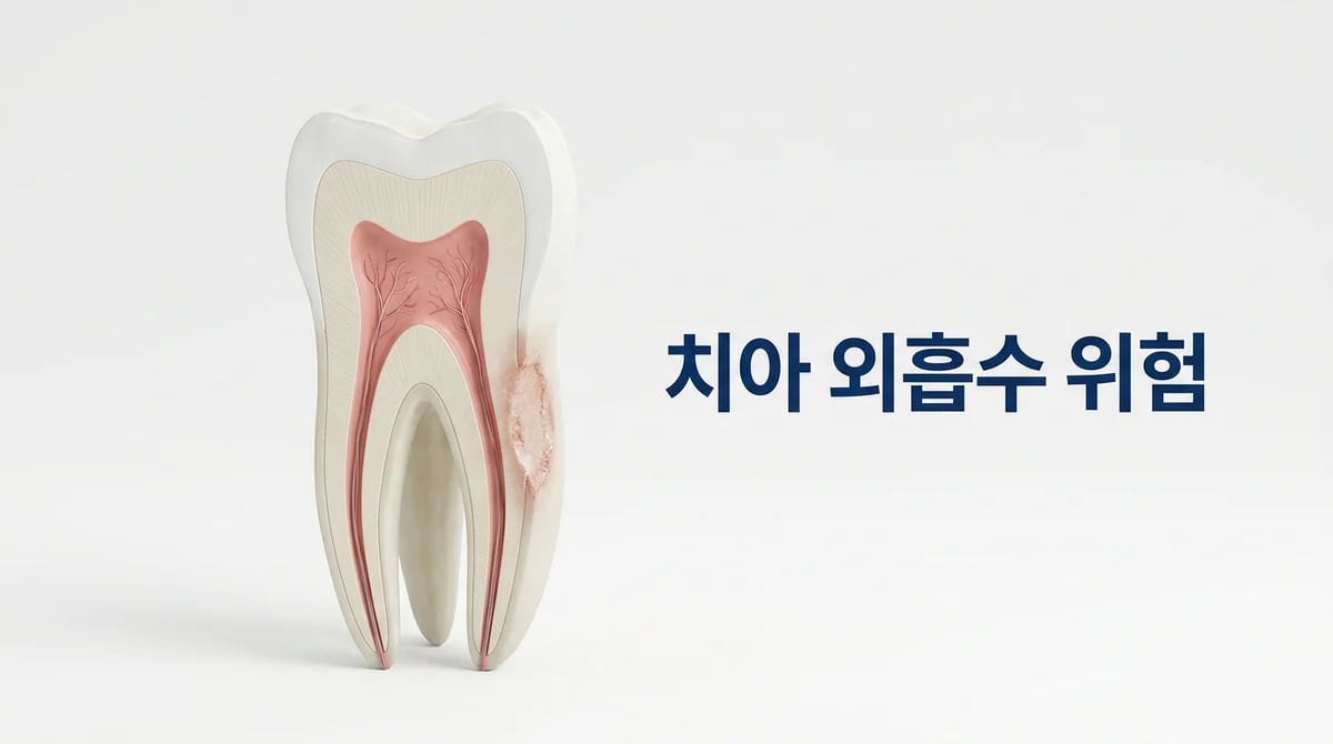치아 외흡수 증상과 원인: 조기 발견과 정밀 진단 중요성