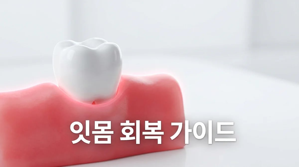 잇몸 고름 배농 후 회복 기간과 효과적인 관리법 완벽 가이드