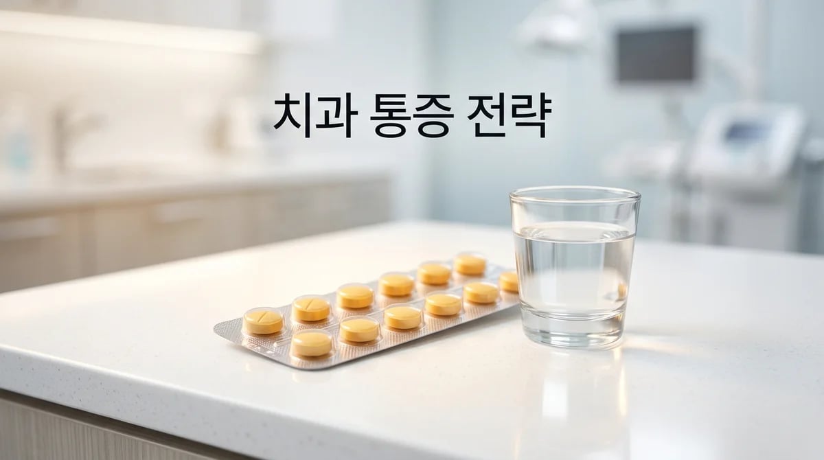 치과 치료 후 통증 관리 5가지 핵심: 탁센 복용법과 최적의 타이밍