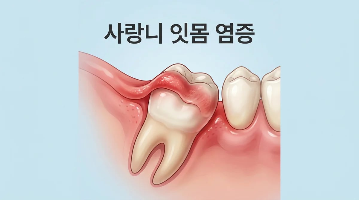 사랑니 주변 잇몸 염증: 통증과 관리 방법 심층 분석