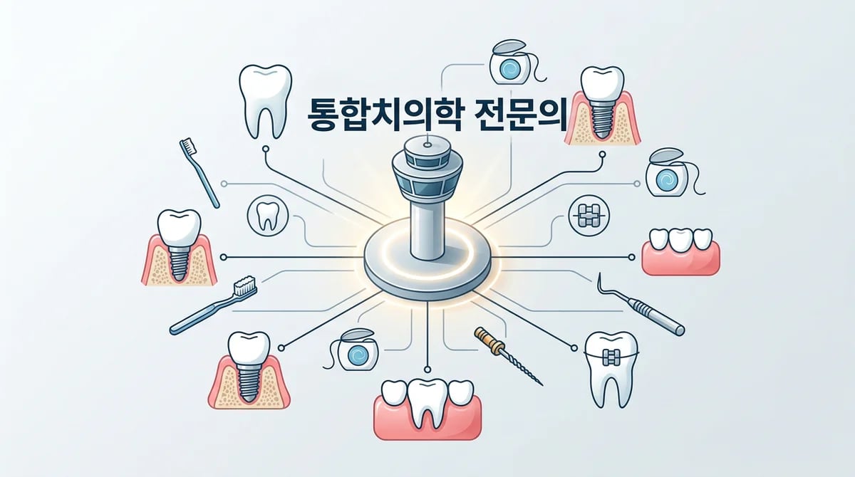 통합치의학 전문의: 복잡한 치과 치료의 컨트롤 타워 역할과 중요성