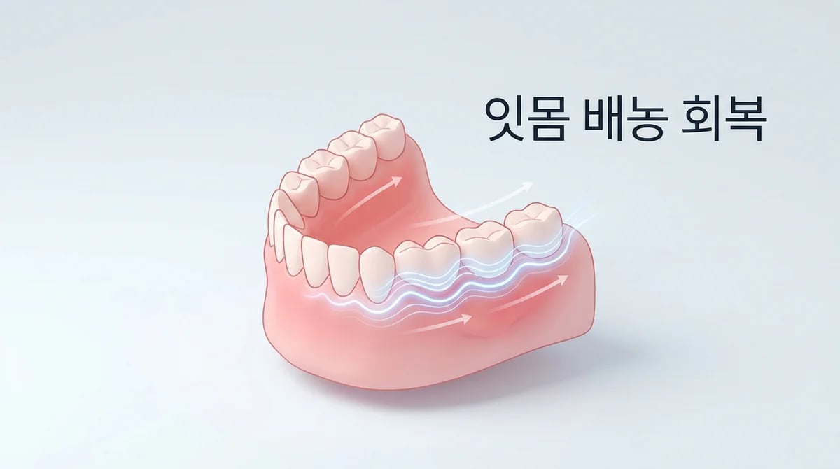 잇몸 고름 배농 후 빠른 회복을 위한 5단계 관리 가이드