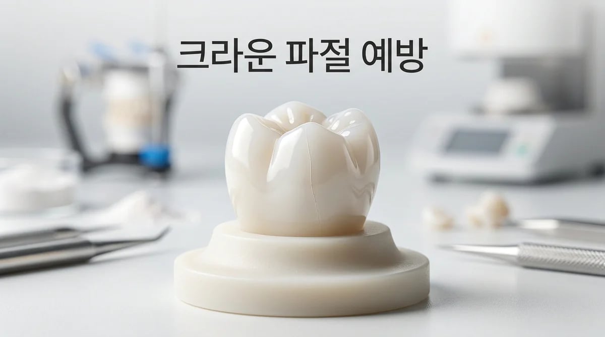 지르코니아 크라운 파절, 강해도 깨지는 이유와 5가지 예방 전략