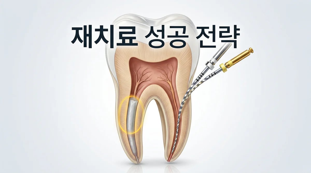 신경치료 재치료: 성공률을 높이는 핵심 요소와 고려사항 가이드