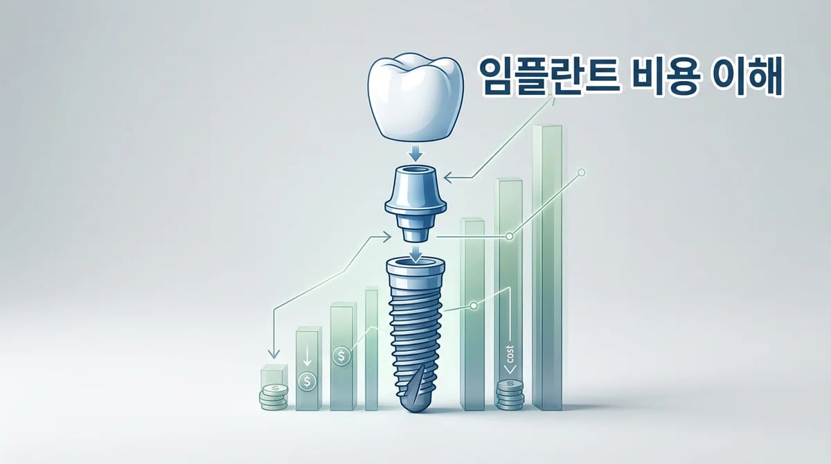임플란트 비용, 왜 다를까? 3가지 핵심 요소와 추가 비용 명확 분석