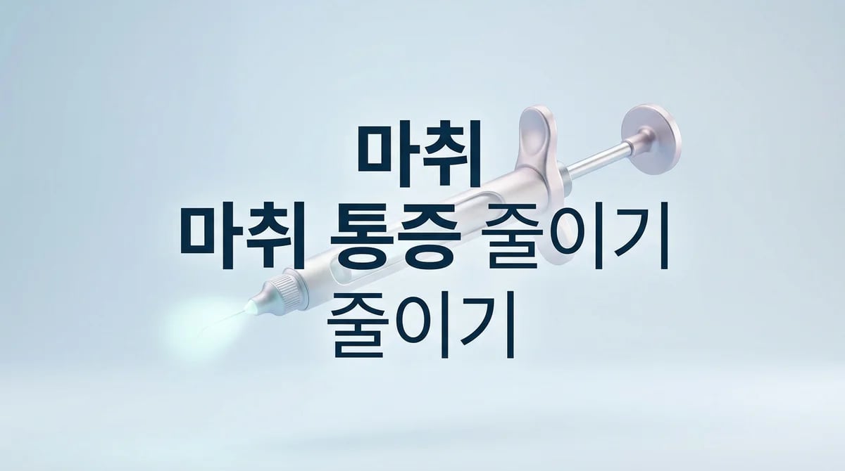 치과 마취 통증 없는 방법? 원리부터 실패 원인까지 5가지 해결책