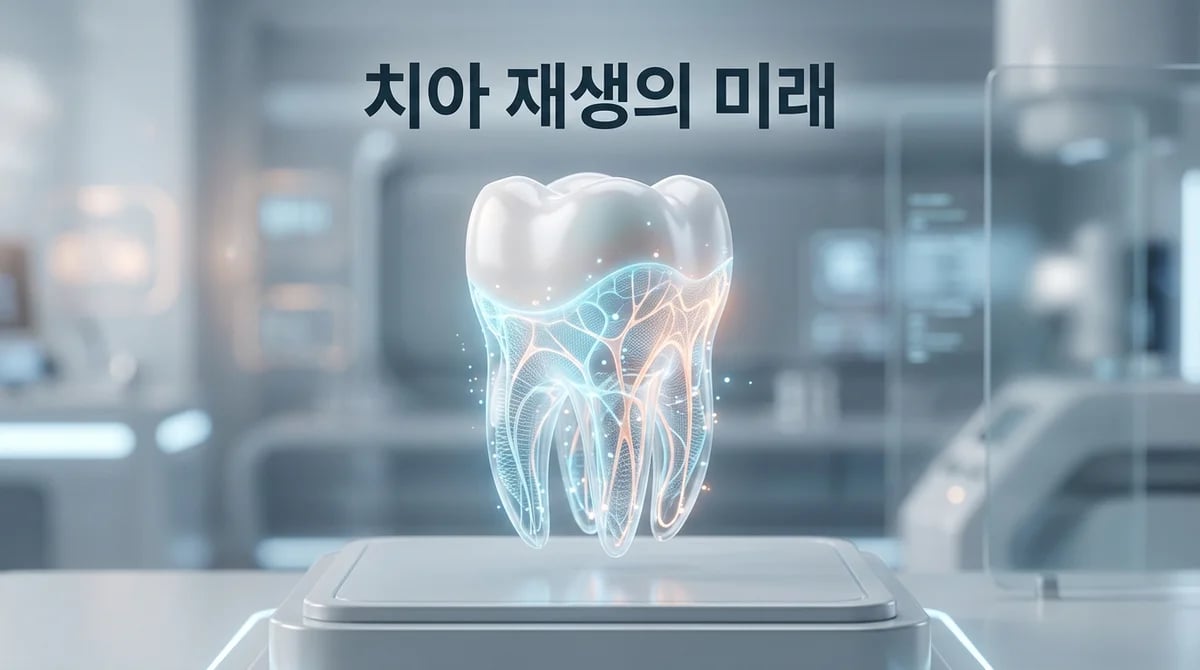 손상된 치아, 치아 재생술로 되살릴 수 있을까? 3단계 과학적 분석