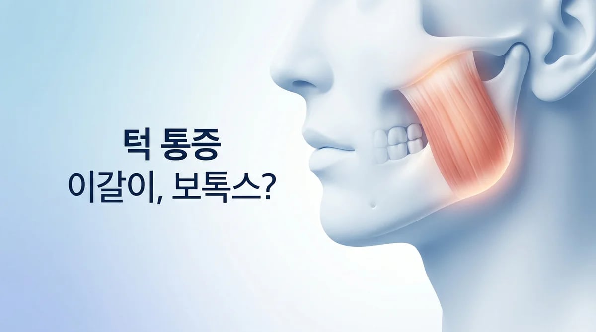 이갈이와 턱관절 통증, 턱 보톡스 시술로 완화 가능성 탐구