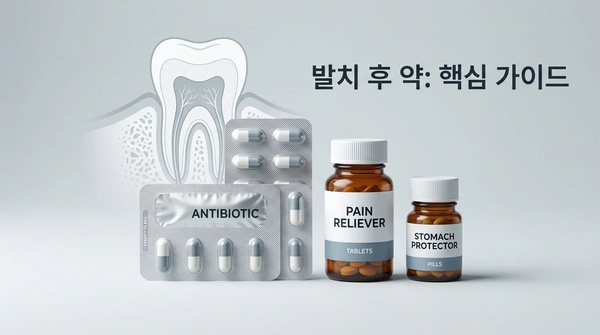 임플란트 발치 후 처방약 종류와 올바른 복용법 A to Z