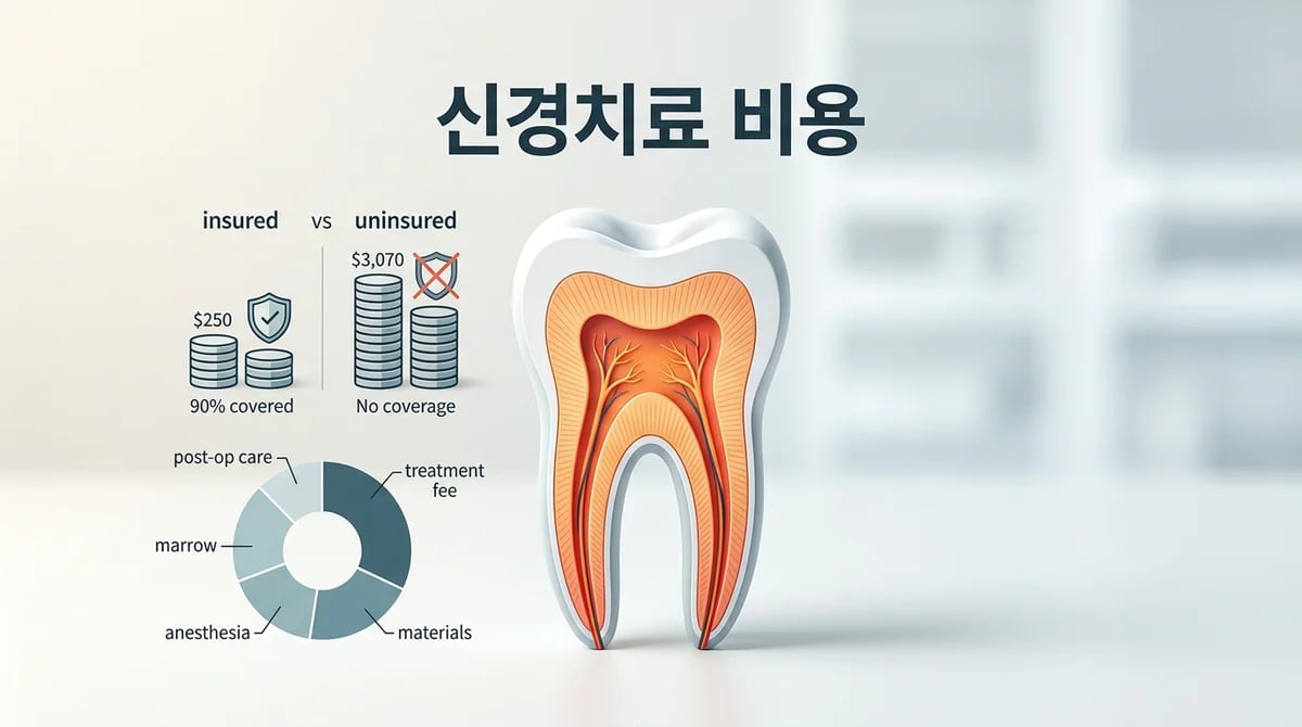 신경치료 비용: 건강보험 적용 범위와 비급여 항목 완벽 이해 가이드