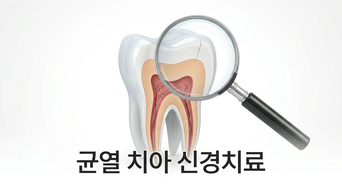 씹을 때 찌릿? 크랙 치아 진단과 신경치료로 통증 해결