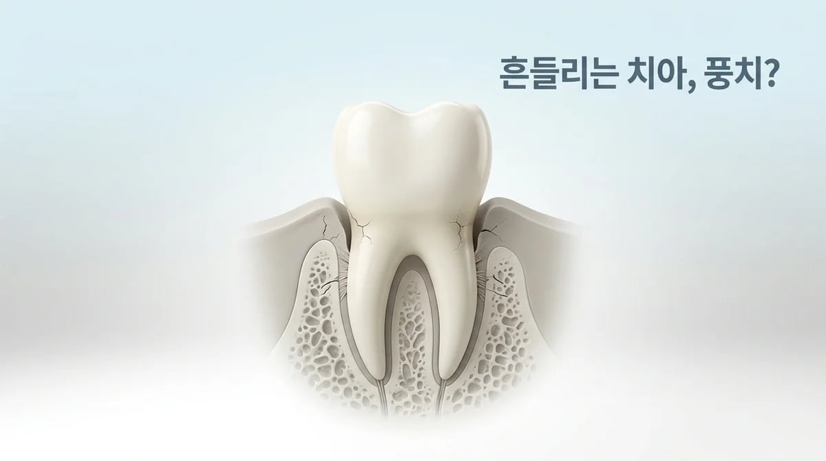 풍치(치주염)로 인한 치아 흔들림: 원인 분석 및 관리 가이드