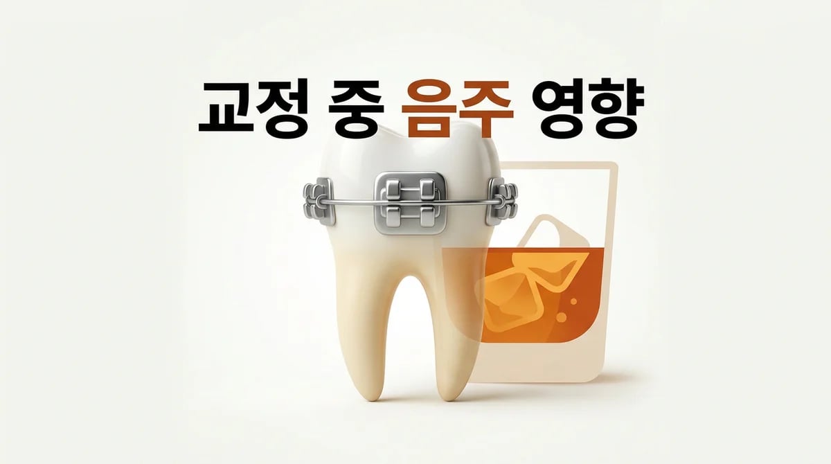 치아교정 중 음주: 구강 건강과 치료에 미치는 영향 상세 분석