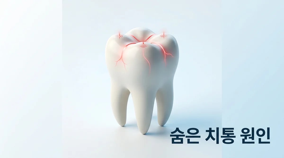 충치 없는 치통? 치수염과 부정교합의 예상치 못한 연결고리