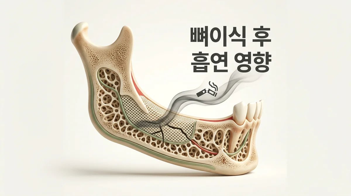 치과 뼈이식 후 흡연의 위험성: 성공적인 골유착을 위한 필수 관리