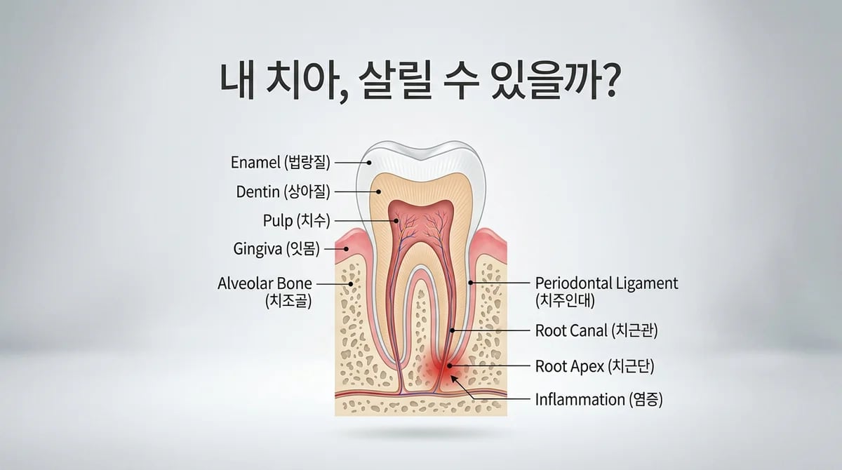 신경치료 후 재발 통증, 치아 재식술은 언제 고려될까? 3가지 접근법