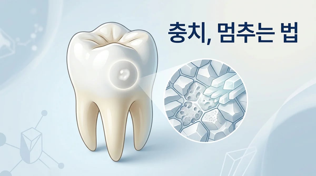 초기 충치 관리와 치아 재생: 재광화의 진실과 예방법 5가지