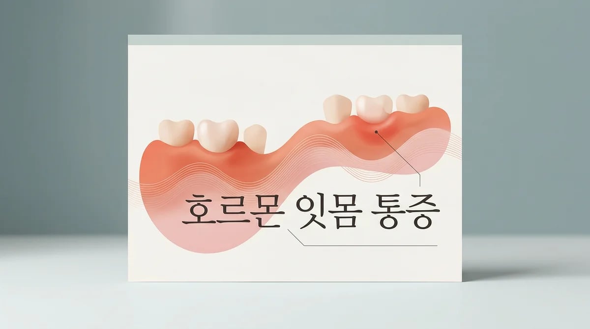 생리 기간 잇몸 통증, 왜 생길까요? 호르몬 변화와 구강 건강 관리법