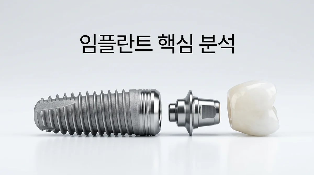 치과 임플란트 주요 기술 분석: 종류와 핵심 요소 이해하기