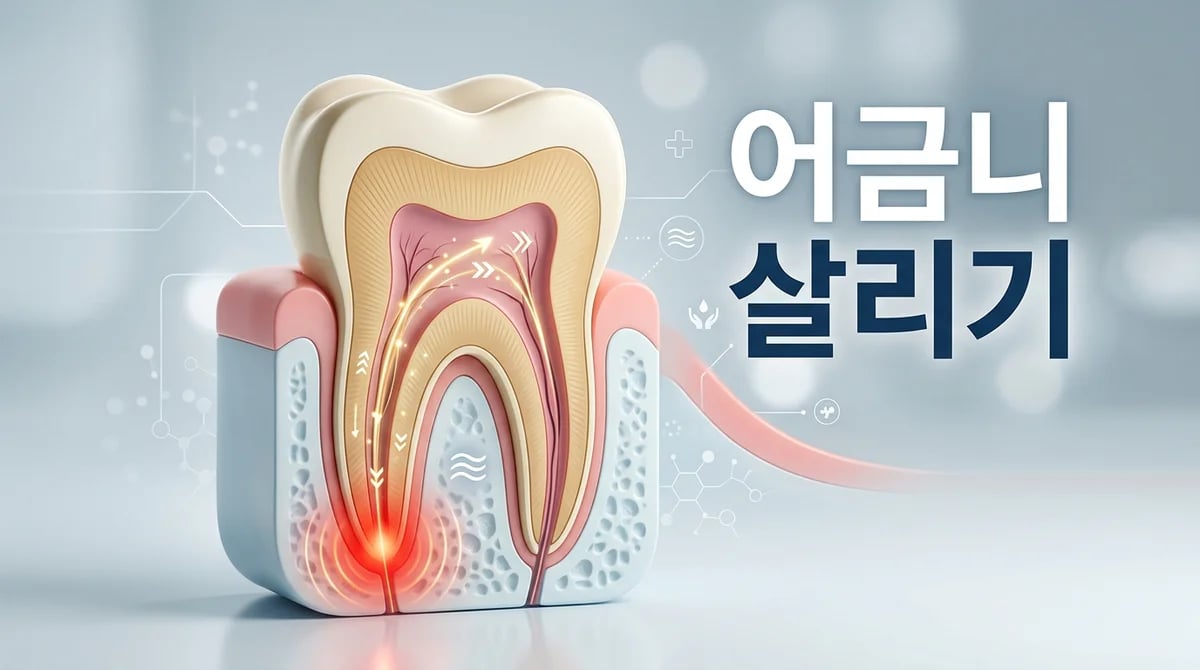 어금니 치근단절제술: 신경치료 후 재발 염증, 자연치아 보존 5가지 고려사항